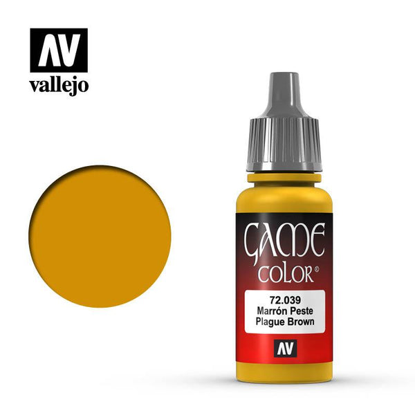 Vallejo Plague Brown Game Color 17ml 72.039 - Hobby Heaven
