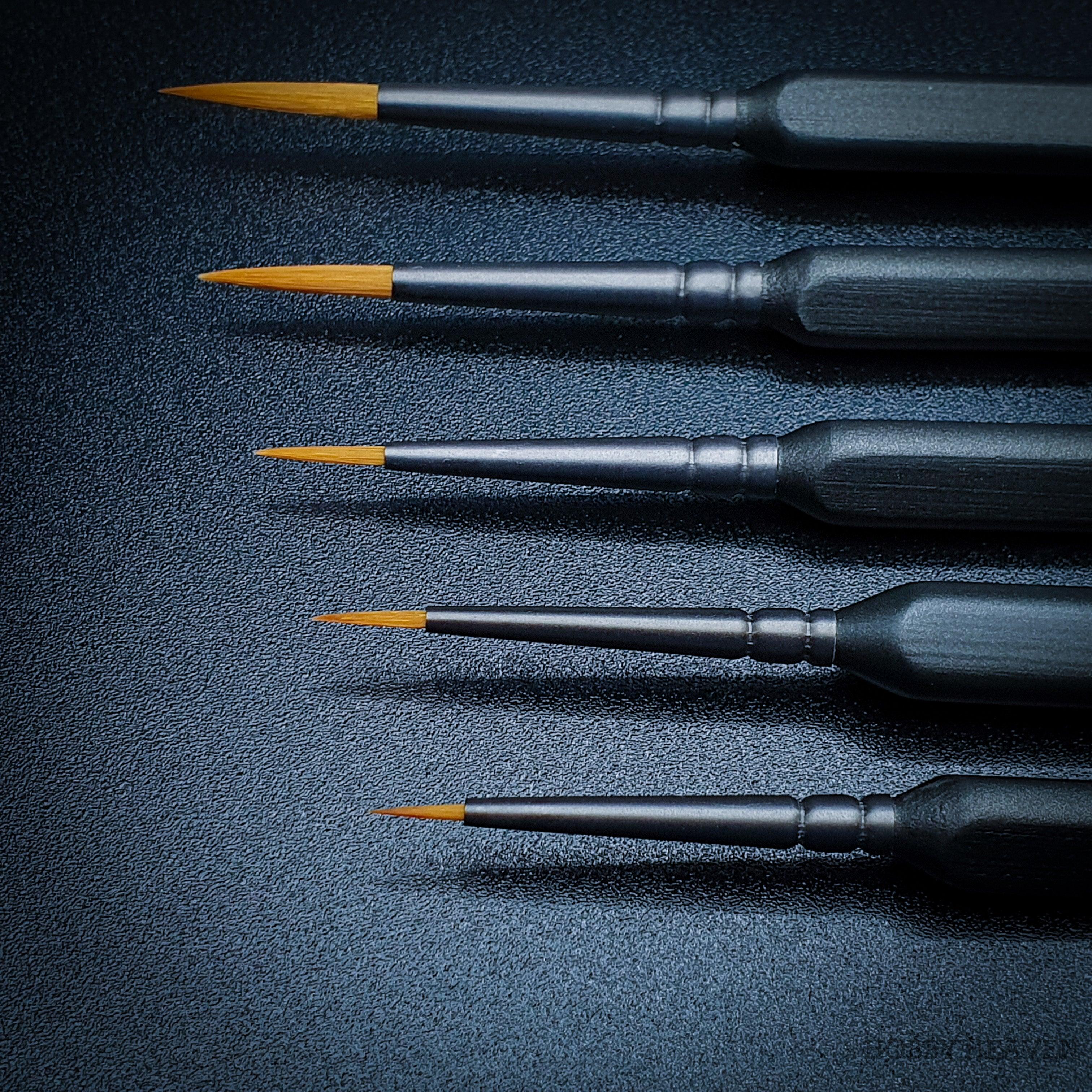 Vallejo Precision Round Brush Series Singles Full Range - Hobby Heaven