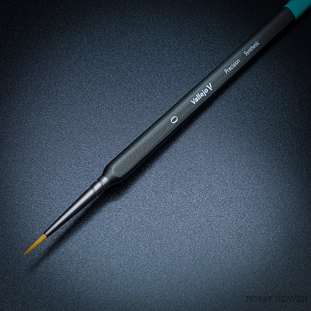 Vallejo Precision Round Brush Series Singles Full Range - Hobby Heaven