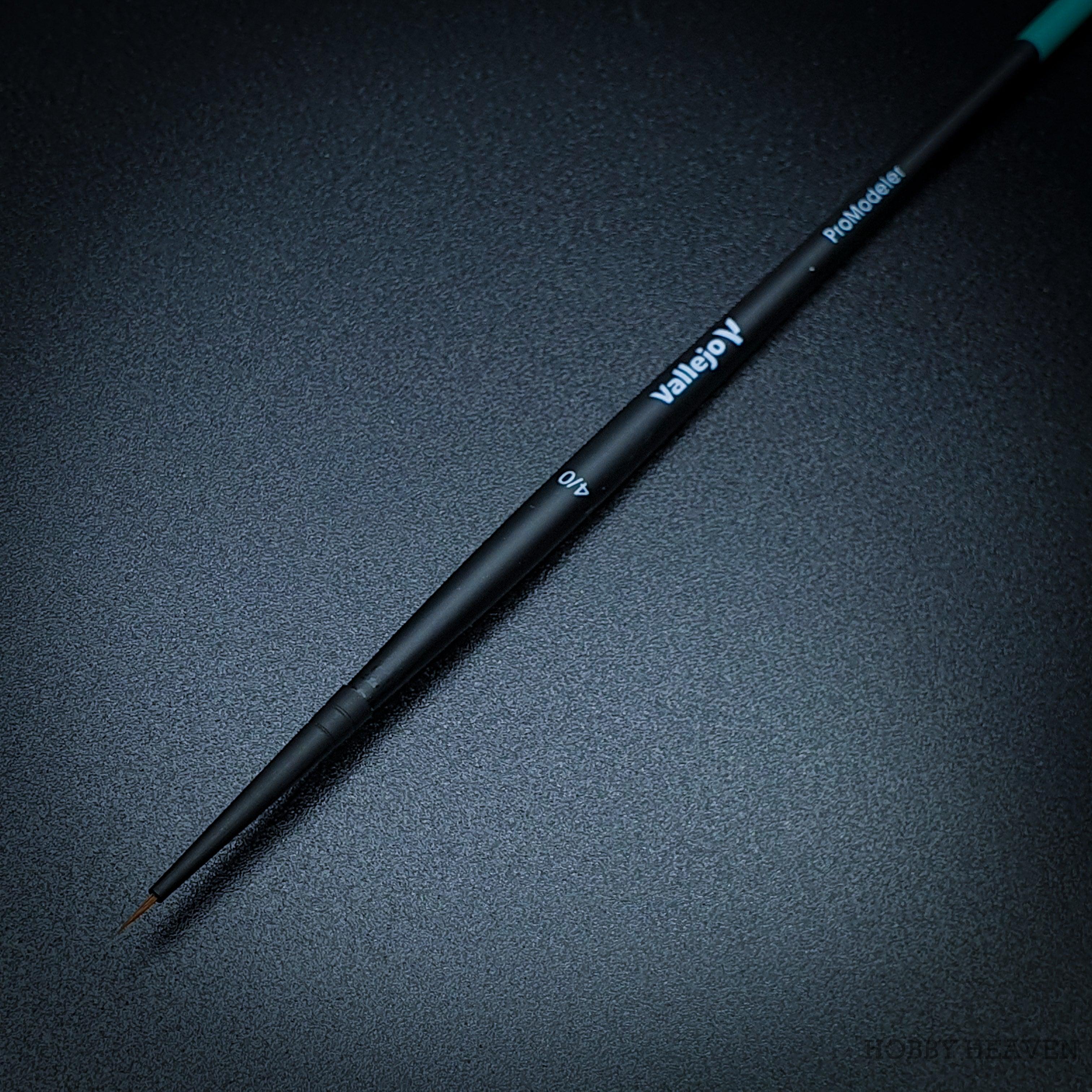 Vallejo ProModeler Round Brush Series Singles Full Range - Hobby Heaven