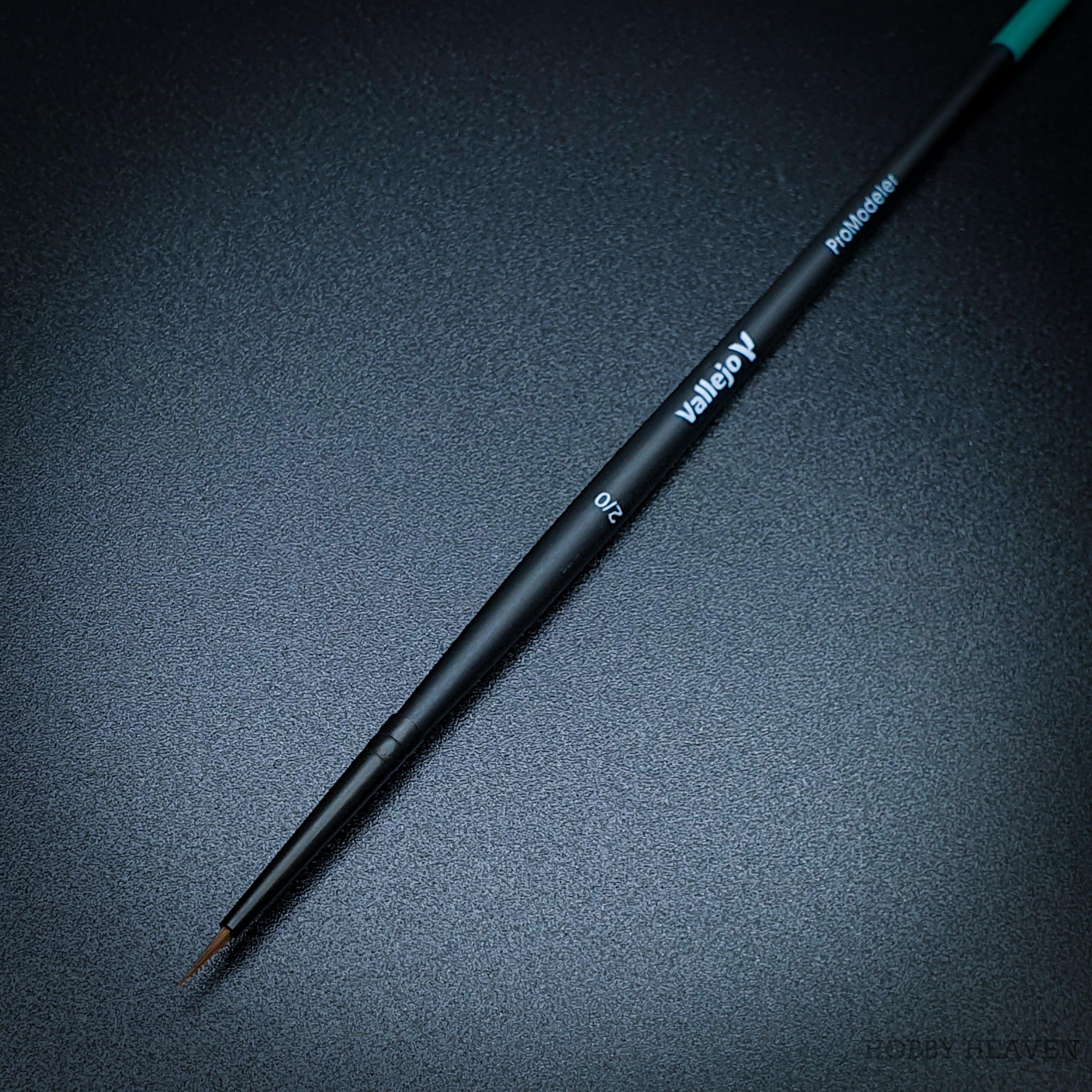 Vallejo ProModeler Round Brush Series Singles Full Range - Hobby Heaven