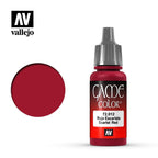 Vallejo Scarlett Red Game Color 17ml 72.012 - Hobby Heaven