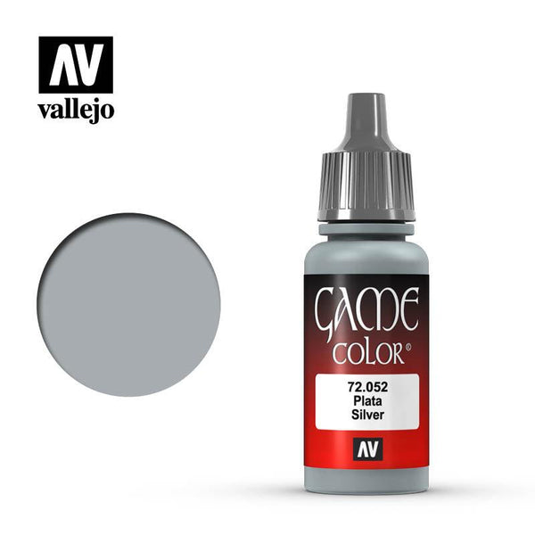 Vallejo Silver Game Color 17ml 72.052 - Hobby Heaven