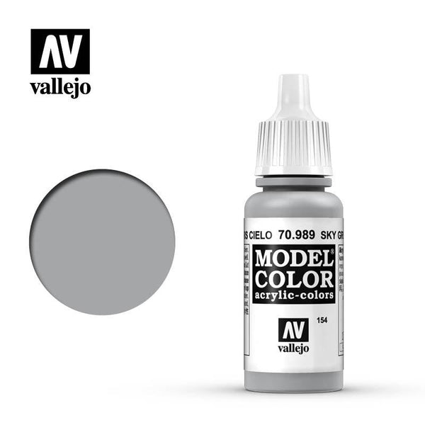 Vallejo Sky Grey Model Color 70.989 - Hobby Heaven