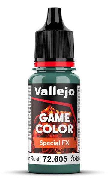 Vallejo Special FX 18ml - Green Rust Game Color 72.605 - Hobby Heaven