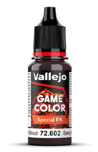 Vallejo Special FX 18ml - Thick Blood Game Color 72.602 - Hobby Heaven