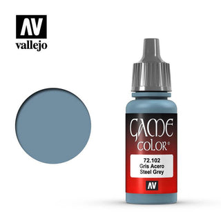 Vallejo Steel Grey Game Color 17ml 72.102 - Hobby Heaven