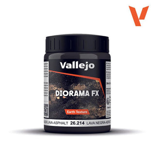 Vallejo Stone Textures - Black La 200ml VAL26214 - Hobby Heaven