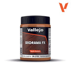 Vallejo Stone Textures -Brown Earth 200ml VAL26219 - Hobby Heaven