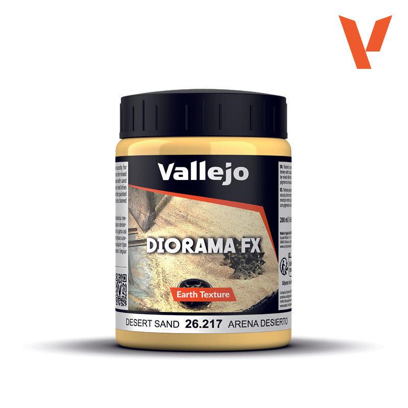 Vallejo Stone Textures -Desert Sand 200ml VAL26217 - Hobby Heaven