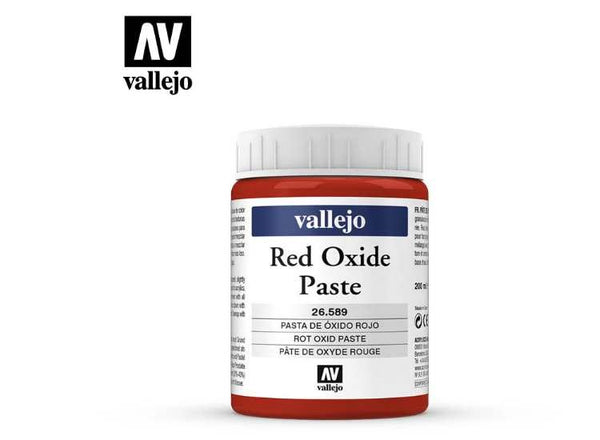 Vallejo Stone Textures - Red Oxide Paste 200ml VAL26589 - Hobby Heaven