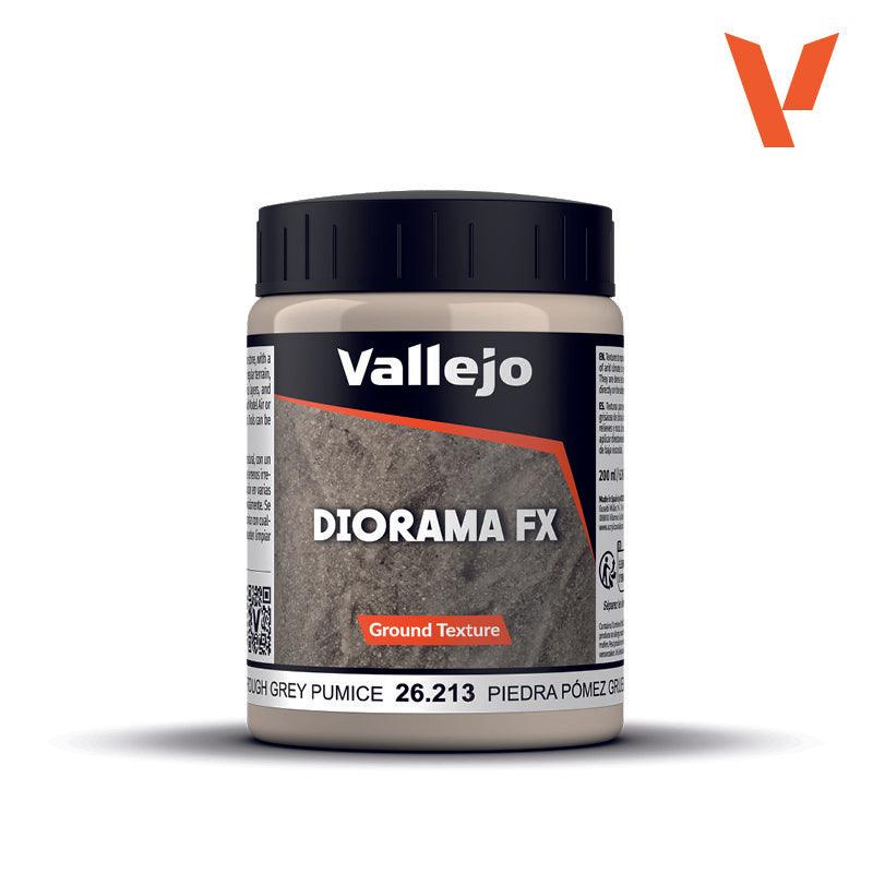 Vallejo Stone Textures - Rough Grey Pumice 200ml VAL26213 - Hobby Heaven