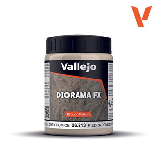 Vallejo Stone Textures - Rough Grey Pumice 200ml VAL26213 - Hobby Heaven