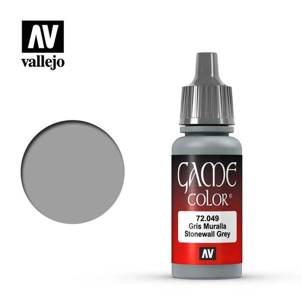 Vallejo Stonewall Grey Game Color 17ml 72.049 - Hobby Heaven