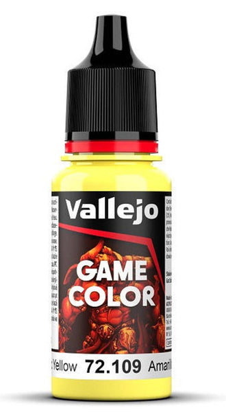Vallejo Toxic Yellow Game Color 17ml 72.109 - Hobby Heaven