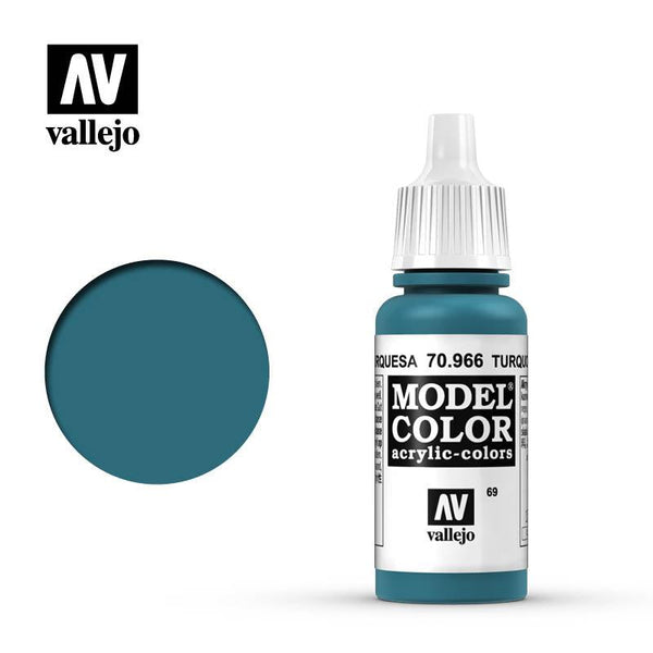 Vallejo Turquoise Model Color 70.966 - Hobby Heaven