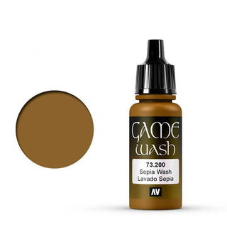 Vallejo Wash - Sepia Game Color 73.200 - Hobby Heaven