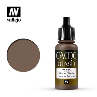Vallejo Wash - Umber Game Color 73.203 - Hobby Heaven
