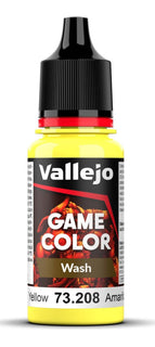Vallejo Wash - Yellow Game Color 73.208 - Hobby Heaven