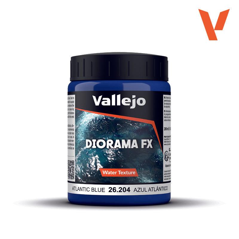 Vallejo Water Effects - Atlantic Blue 200ml VAL26204 - Hobby Heaven