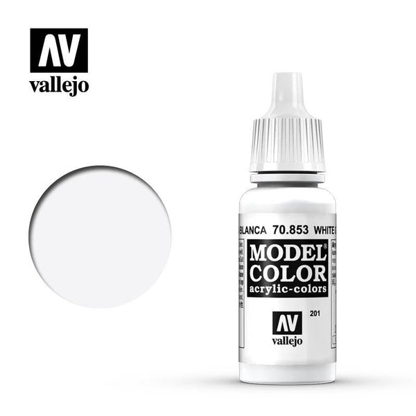 Vallejo White Glaze Model Color 17ml 70.853 - Hobby Heaven