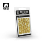 Vallejo Diorama Scenery Wild Tuft Beige 6mm SC420 pack, showcasing realistic miniature neutral grass tufts
