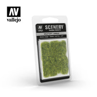 Vallejo Diorama Scenery Wild Tuft Jungle 12mm SC428 pack, showcasing realistic miniature tropical grass tufts
