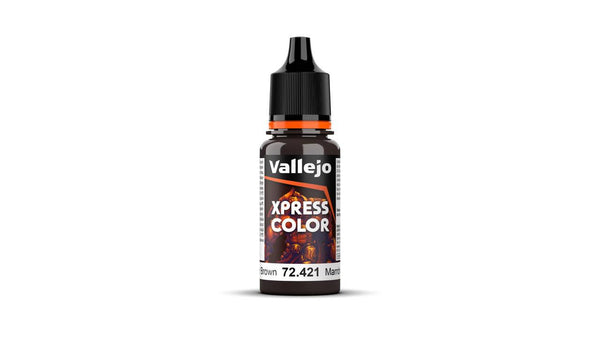 Vallejo Xpress Color 18ml - Copper Brown Game Color 72.421 - Hobby Heaven