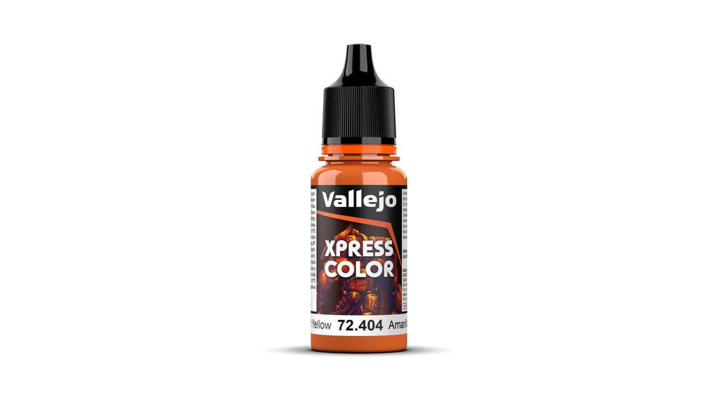 Vallejo Xpress Color 18ml - Nuclear Yellow Game Color 72.404 - Hobby Heaven