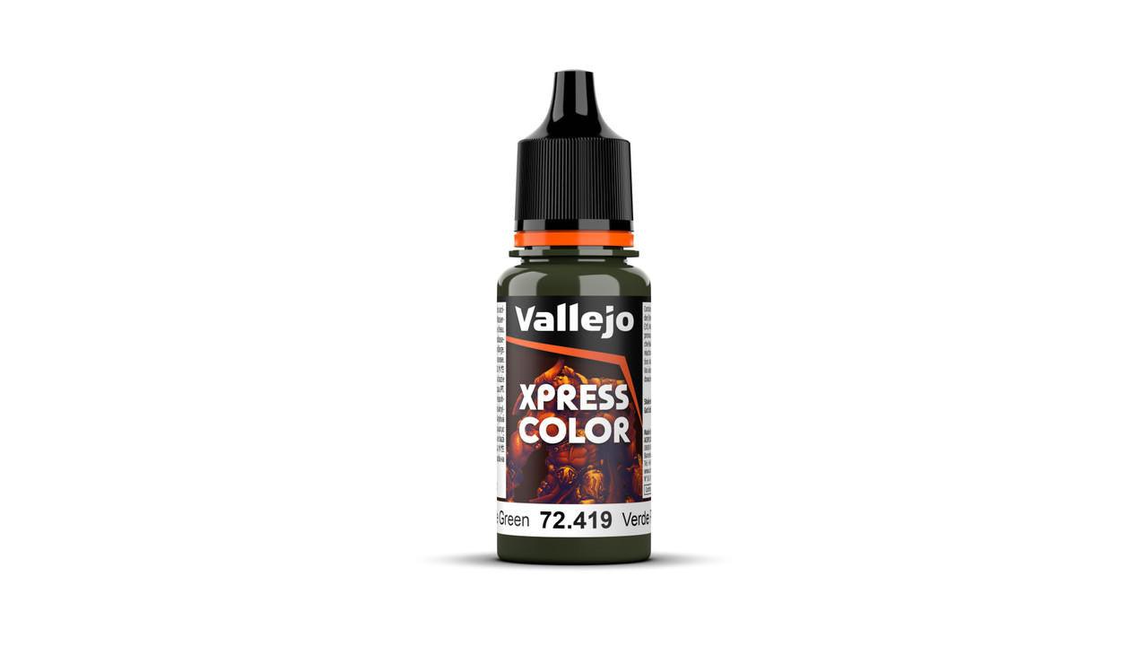 Vallejo Xpress Color 18ml - Plague Green Game Color 72.419 - Hobby Heaven