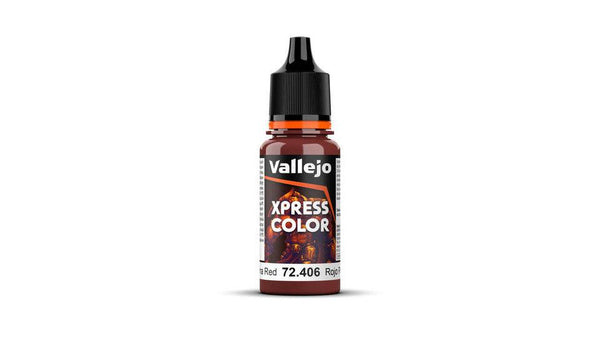 Vallejo Xpress Color 18ml - Plasma Red Game Color 72.406 - Hobby Heaven