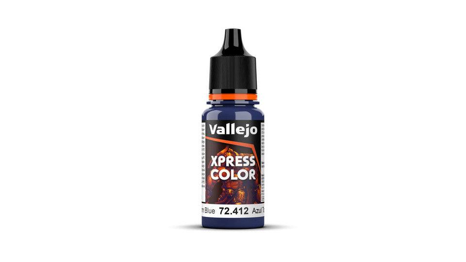 Vallejo Xpress Color 18ml - Storm Blue Game Color 72.412 - Hobby Heaven
