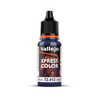 Vallejo Xpress Color 18ml - Storm Blue Game Color 72.412 - Hobby Heaven