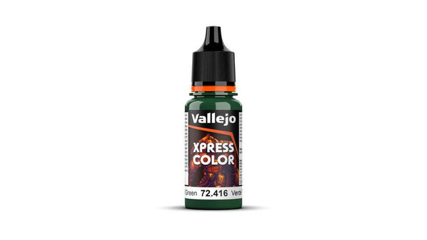 Vallejo Xpress Color 18ml - Troll Green Game Color 72.416 - Hobby Heaven