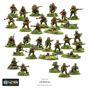 Warlord Games US Marines miniatures for Bolt Action wargaming