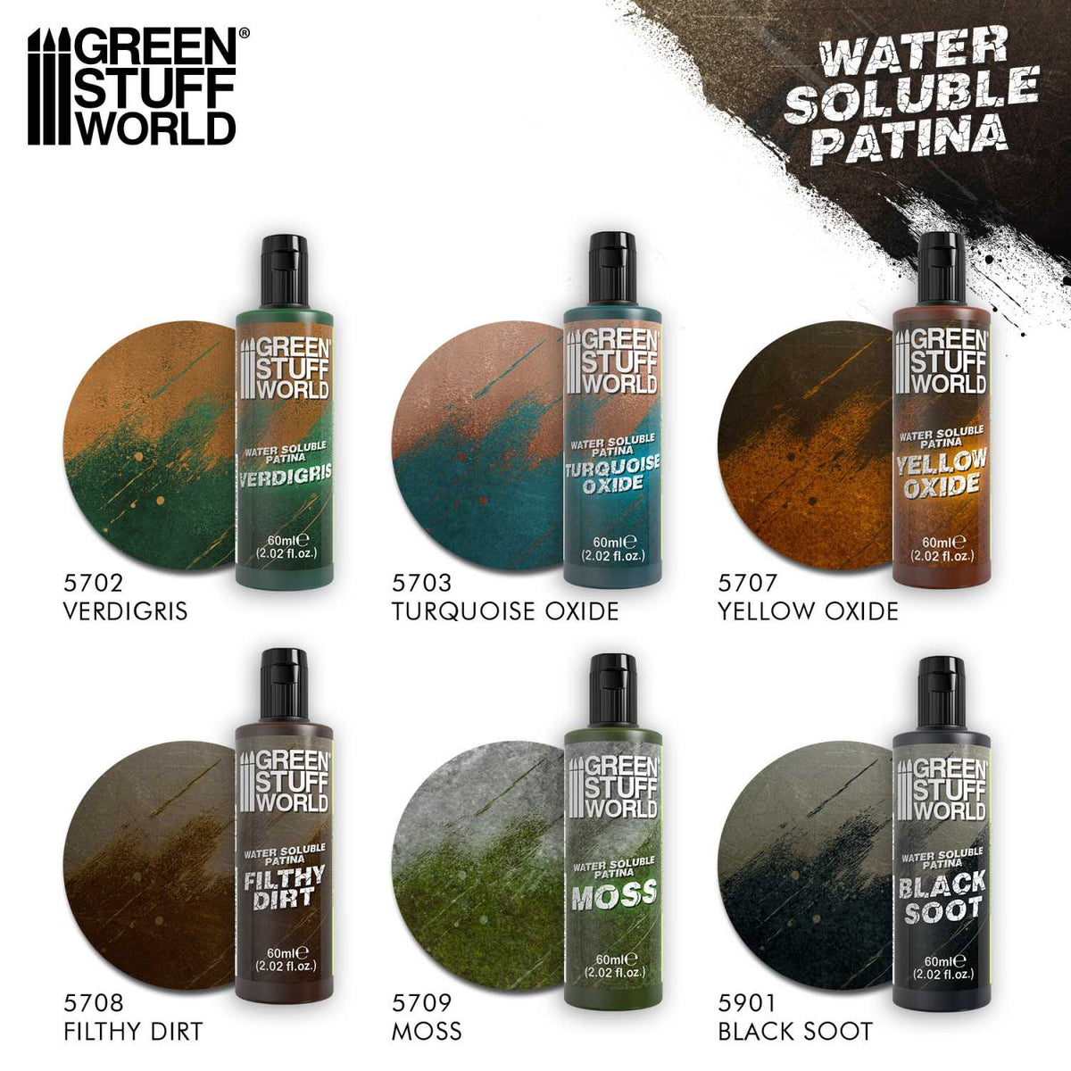 Green Stuff World Water Soluble Patina – 60ml