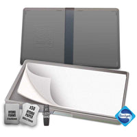 Complete Green Stuff World Wet Palette XL set with foams, papers, and elastic band
