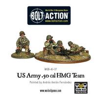 Bolt Action US Army 50 Cal HMG team Warlord Games
