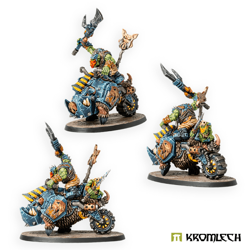 Kromlech Wild Tribez Boss on Cyboar KRM239 - Hobby Heaven