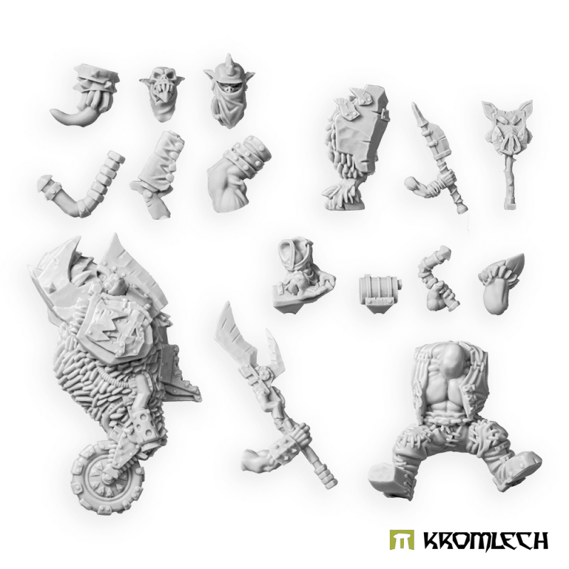 Kromlech Wild Tribez Boss on Cyboar KRM239 - Hobby Heaven