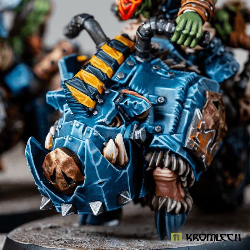 Kromlech Wild Tribez Boss on Cyboar KRM239 - Hobby Heaven