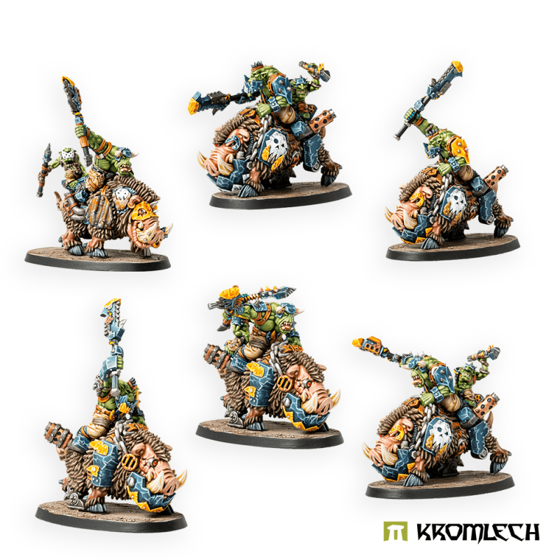 Kromlech Wild Tribez Cyboar Mob (6) KRM241 - Hobby Heaven