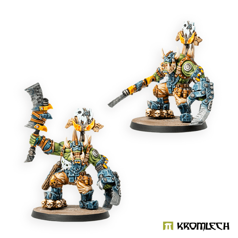 Kromlech Wild Tribez Warchief on foot KRM240 - Hobby Heaven