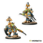Kromlech Wild Tribez Warchief on foot KRM240 - Hobby Heaven
