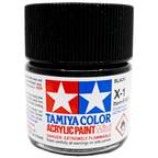 Tamiya Acrylic X-1 Black Paint - Hobby Heaven
