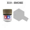 Tamiya Acrylic Mini X-19 Smoke Black Paint 10ml - Hobby Heaven