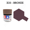Tamiya Acrylic Mini X-33 Bronze Paint 10ml - Hobby Heaven