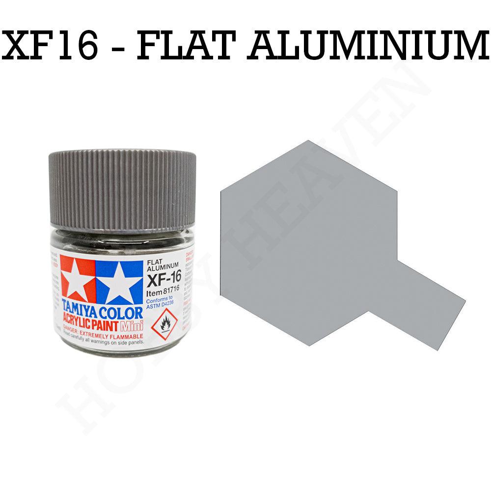 Tamiya Acrylic Mini Xf-16 Flat Aluminum Paint 10ml - Hobby Heaven