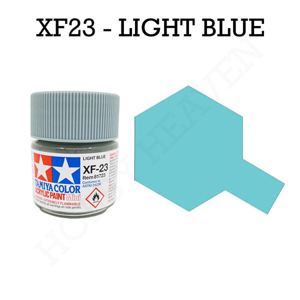 Tamiya Acrylic Mini Xf-23 Light Blue Paint 10ml - Hobby Heaven