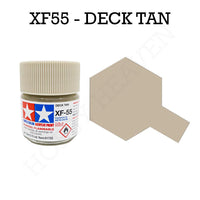 Tamiya Acrylic Mini Xf-55 Deck Tan Paint 10ml - Hobby Heaven